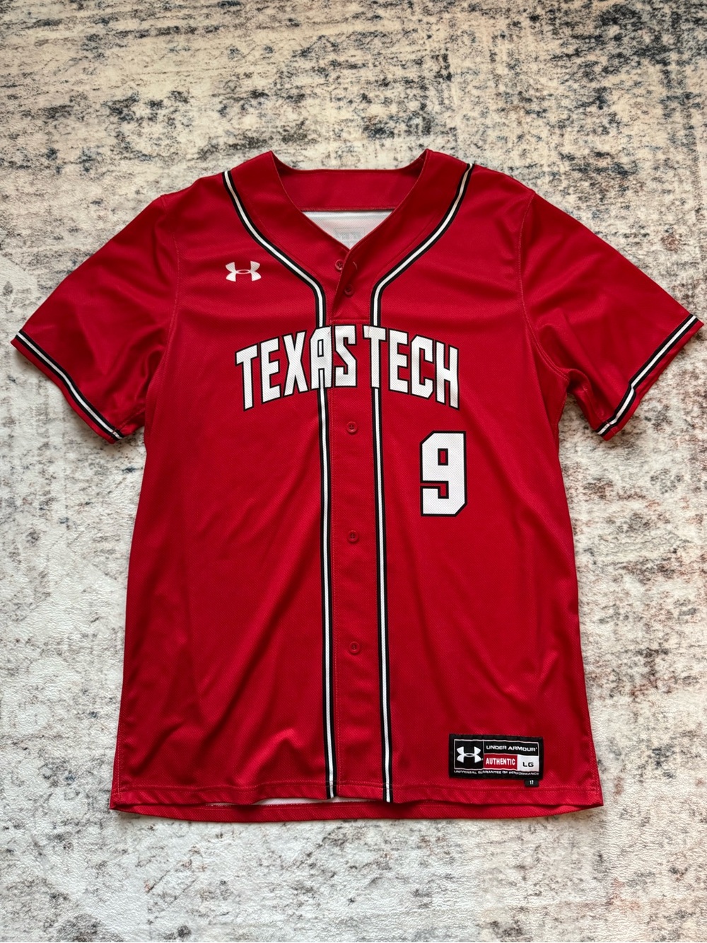 Texas Tech Baseball Jersey